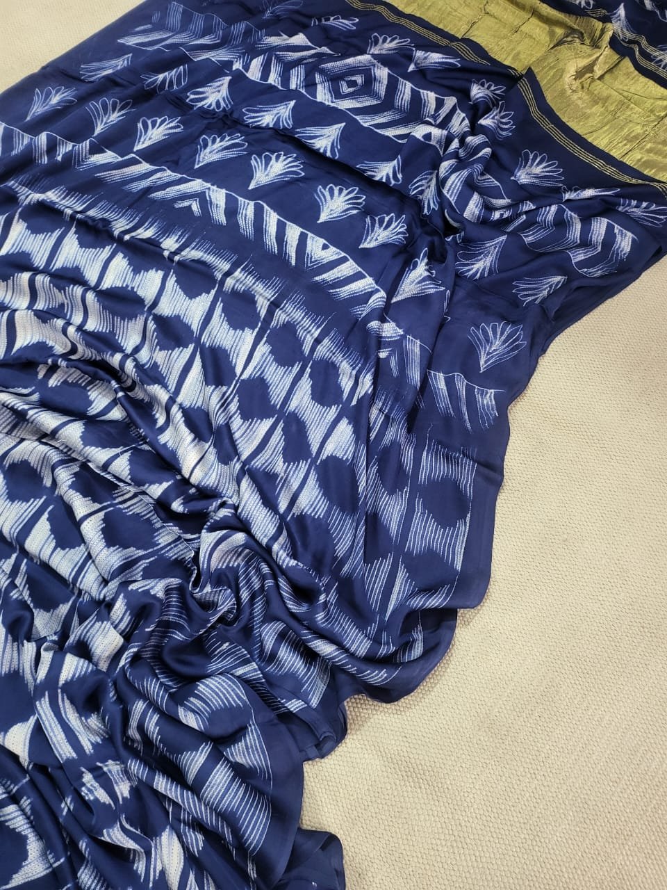 Nui Shibhori Modal Tissue Sarees