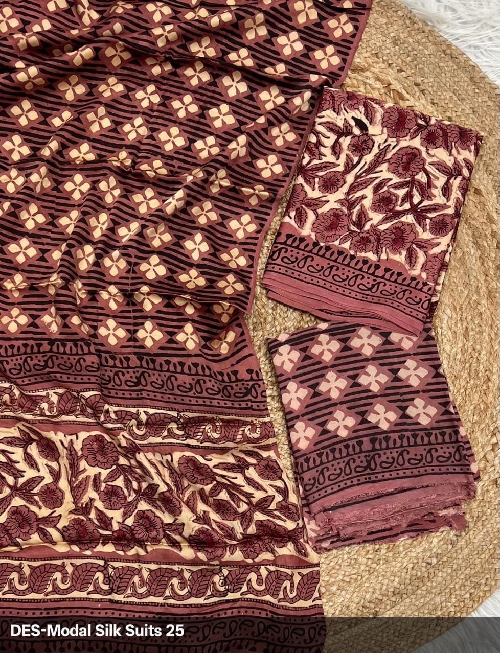 Vansapati Jarakh Modal Silk Suits