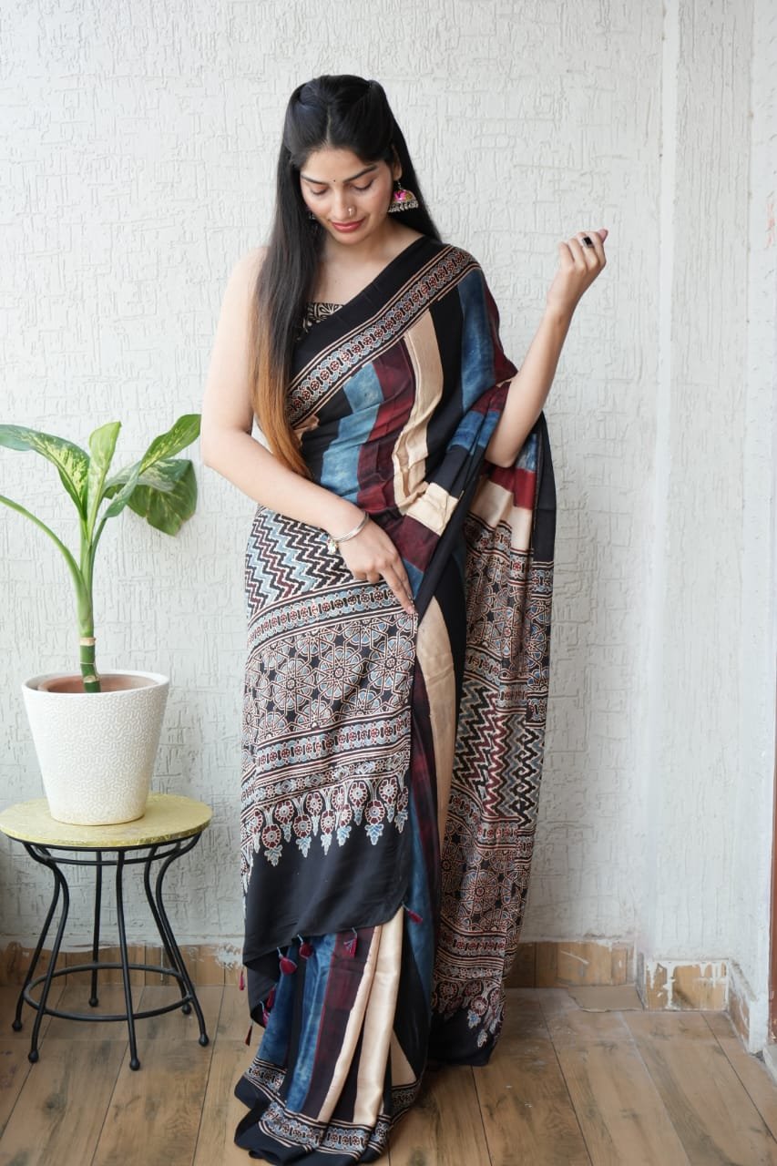 Exclusive Modal Saree Designs - Supplier